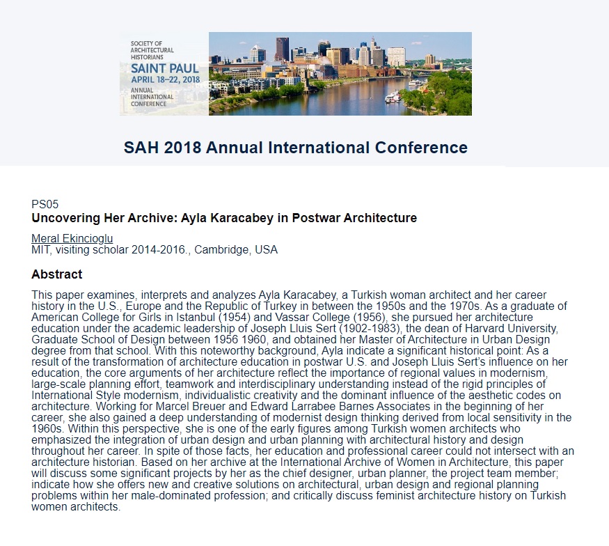 SAH Women in Architecture Affiliate Group